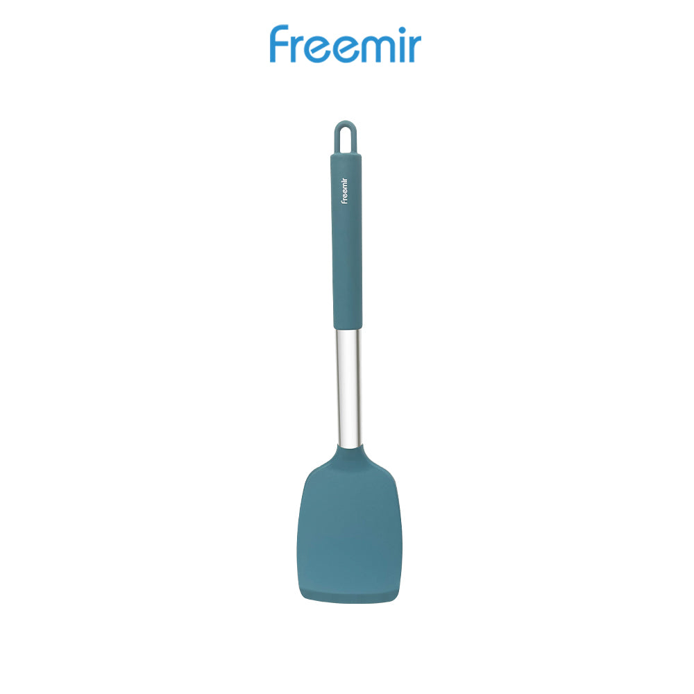 Freemir Spatula 35 cm Silikon Anti Meleleh BPA Free PFOA Free Tahan Banting Peralatan Dapur Minimalis Gagang Anti Panas