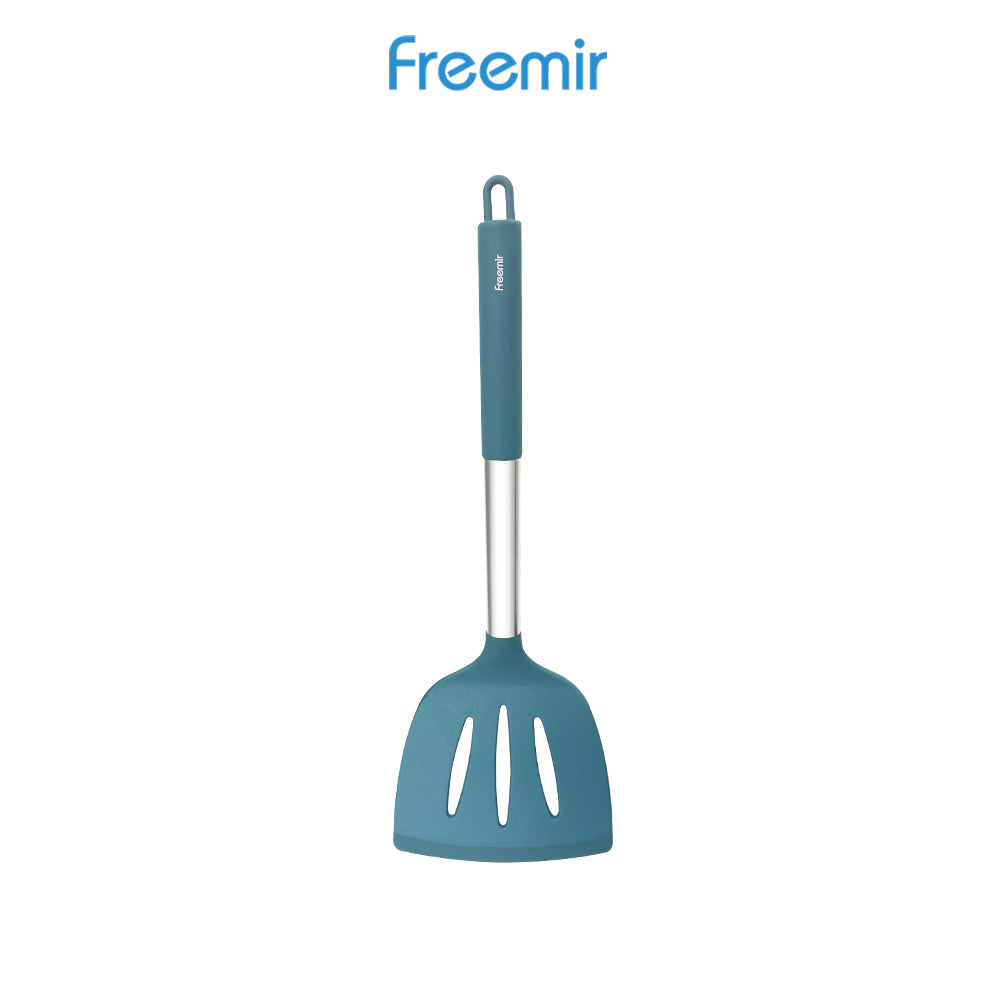 Freemir Spatula 35 cm Silikon Anti Meleleh BPA Free PFOA Free Tahan Banting Peralatan Dapur Minimalis Gagang Anti Panas